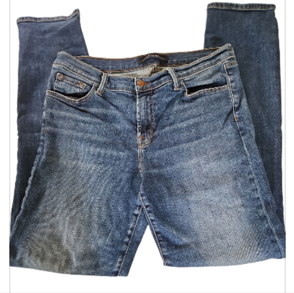 J Brand Maude Idolize Midrise Indigo Denim Skinny Jeans Size 30 - Picture 3 of 8